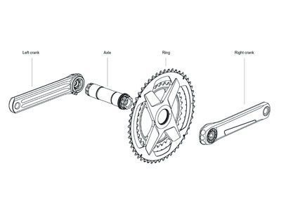 Rotor Road Axle Standard click to zoom image