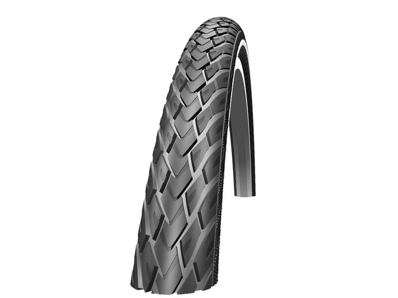 Schwalbe Marathon Wired 700x35c  KevlarGuard Reflective click to zoom image