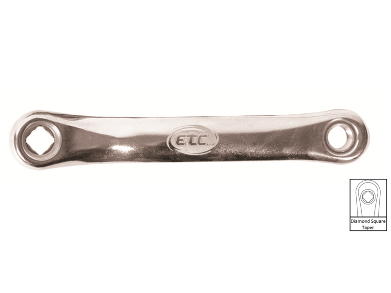 ETC L-H Crank 170Mm Silver click to zoom image