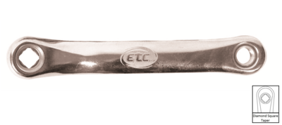 ETC L-H Crank 170Mm Silver 