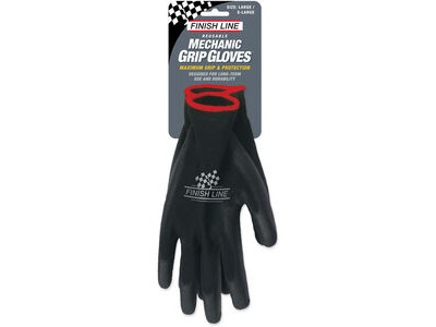 Finish Line Mechanic Grip Gloves (Large / XL)