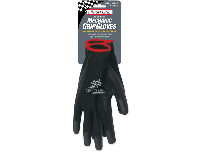 Finish Line Mechanic Grip Gloves (Large / XL) click to zoom image