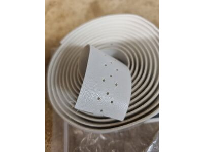 Elmy Cycles White Perforated Retro Look Bar Tape click to zoom image