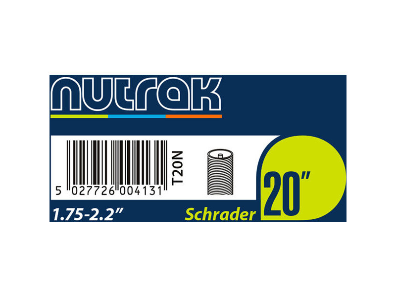 Nutrak 20x1.75 - 2.125" Schrader click to zoom image