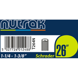 Nutrak 26x1-1/4 - 1-3/8" Schrader 