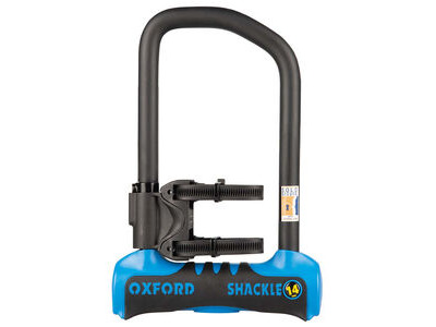 Oxford Shackle14 Pro D-Lock 260mm x 177mm BLUE