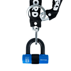 Oxford Chain8 Chain Lock & Mini Shackle 8mm x 1000mm 