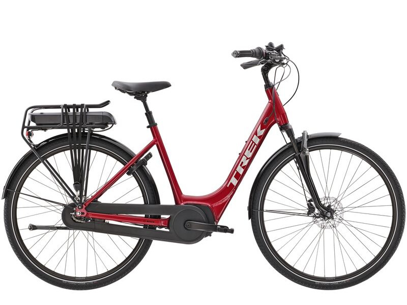 Trek District+ 4 Lowstep Rage Red 500W click to zoom image