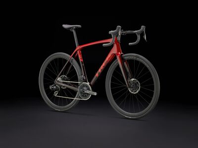 Trek Domane SLR 7 AXS Gen 4 Metallic Red Smoke to Red Carbon Smoke click to zoom image