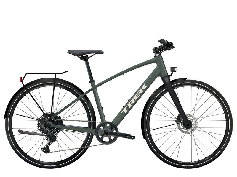 Trek FX Sport AL Equipped Keswick Green / Lichen Green Splatter click to zoom image