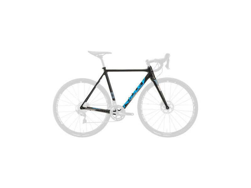 Ridley X Night Frameset Black Blue Grey 54cm