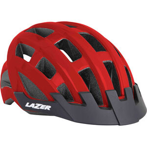 Lazer Compact red uni-size adult helmet 