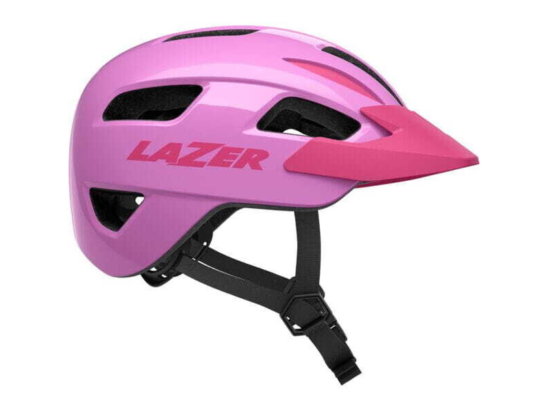 Lazer Gekko Helmet, Strawberry, Uni-Size Youth click to zoom image